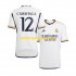 Real Madrid Voetbalshirt Camavinga 12 Heren Thuis Tenue 2023-2024 Korte Mouw
