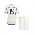 Real Madrid Voetbalshirt Federico Valverde 15 Kleuters/Kids Thuis Tenue 2023-2024 Korte Mouw