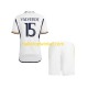 Real Madrid Voetbalshirt Federico Valverde 15 Kleuters/Kids Thuis Tenue 2023-2024 Korte Mouw