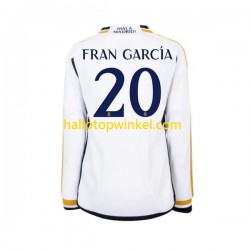 Real Madrid Voetbalshirt Fran Garcia 20 Heren Thuis Tenue 2023-2024 Lange Mouw