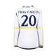 Real Madrid Voetbalshirt Fran Garcia 20 Heren Thuis Tenue 2023-2024 Lange Mouw