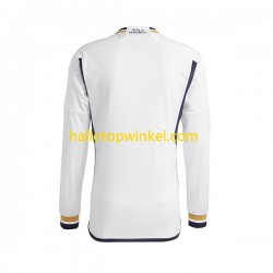 Real Madrid Voetbalshirt Heren Thuis Tenue 2023-2024 Lange Mouw