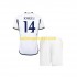 Real Madrid Voetbalshirt JOSELU 14 Kleuters/Kids Thuis Tenue 2023-2024 Korte Mouw