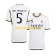Real Madrid Voetbalshirt Jude Bellingham 5 Heren Thuis Tenue 2023-2024 Korte Mouw
