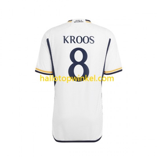 Real Madrid Voetbalshirt Kroos 8 Heren Thuis Tenue 2023-2024 Korte Mouw