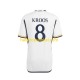 Real Madrid Voetbalshirt Kroos 8 Heren Thuis Tenue 2023-2024 Korte Mouw