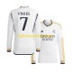 Real Madrid Voetbalshirt Vinicius Junior 7 Heren Thuis Tenue 2023-2024 Lange Mouw