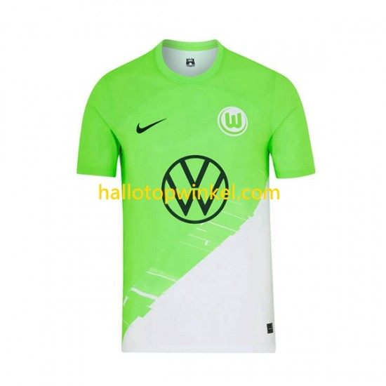 VfL Wolfsburg Voetbalshirt Heren Thuis Tenue 2023-2024 Korte Mouw