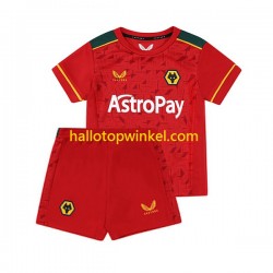 Wolverhampton Wanderers Voetbalshirt Kleuters/Kids Uit Tenue 2023-2024 Korte Mouw