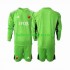 AS Roma Voetbalshirt Doelman Kleuters/Kids Uit Tenue 2023-2024 Lange Mouw