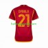 AS Roma Voetbalshirt Paulo Dybala 21 Heren Thuis Tenue 2023-2024 Korte Mouw