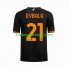 AS Roma Voetbalshirt Paulo Dybala 21 Heren Derde Tenue 2023-2024 Korte Mouw