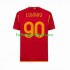 AS Roma Voetbalshirt Romelu Lukaku 90 Heren Thuis Tenue 2023-2024 Korte Mouw