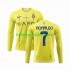Voetbalshirt Al-Nassr Ronaldo 7 Heren Thuis Tenue 2023-2024 Lange Mouw