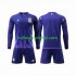 Argentinië Voetbalshirt 3 Stars Kleuters/Kids Uit Tenue WK 2022 Lange Mouw