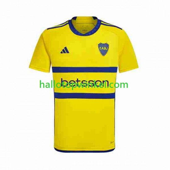 Voetbalshirt Boca Juniors Heren Uit Tenue 2023-2024 Korte Mouw