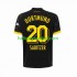 Borussia Dortmund Voetbalshirt Marcel Sabitzer 20 Heren Uit Tenue 2023-2024 Korte Mouw