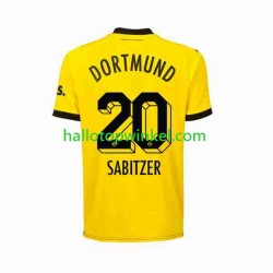 Borussia Dortmund Voetbalshirt Marcel Sabitzer 20 Heren Thuis Tenue 2023-2024 Korte Mouw