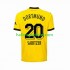 Borussia Dortmund Voetbalshirt Marcel Sabitzer 20 Heren Thuis Tenue 2023-2024 Korte Mouw