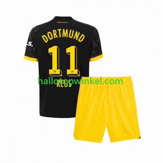 Borussia Dortmund Voetbalshirt Marco Reus 11 Kleuters/Kids Uit Tenue 2023-2024 Korte Mouw