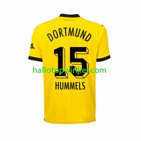 Borussia Dortmund Voetbalshirt Mats Hummels 15 Heren Thuis Tenue 2023-2024 Korte Mouw