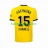 Borussia Dortmund Voetbalshirt Mats Hummels 15 Heren Thuis Tenue 2023-2024 Korte Mouw
