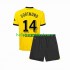 Borussia Dortmund Voetbalshirt Niclas Fullkrug 14 Kleuters/Kids Thuis Tenue 2023-2024 Korte Mouw