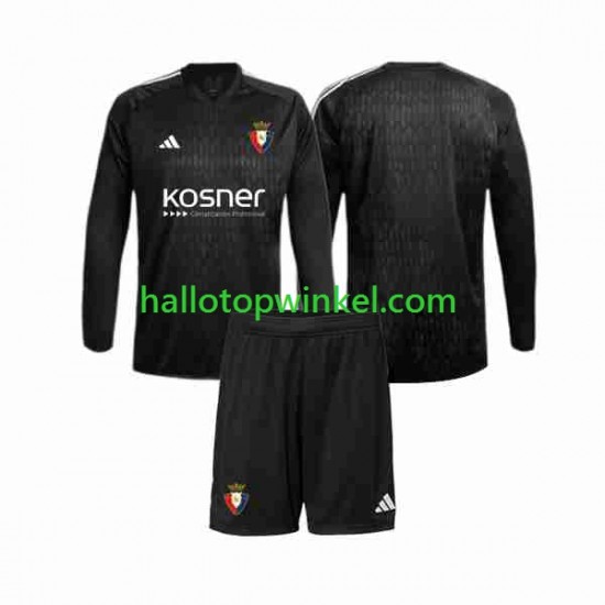 CA Osasuna Voetbalshirt Doelman Kleuters/Kids Uit Tenue 2023-2024 Lange Mouw