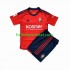 CA Osasuna Voetbalshirt Kleuters/Kids Thuis Tenue 2023-2024 Korte Mouw