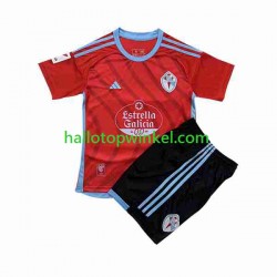 Celta de Vigo Voetbalshirt Kleuters/Kids Uit Tenue 2023-2024 Korte Mouw
