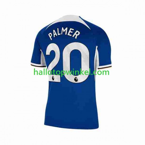 Chelsea Voetbalshirt Cole Palmer 20 Heren Thuis Tenue 2023-2024 Korte Mouw