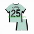 Chelsea Voetbalshirt Moises Caicedo 25 Kleuters/Kids Derde Tenue 2023-2024 Korte Mouw