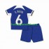 Chelsea Voetbalshirt T.SILVA 6 Kleuters/Kids Thuis Tenue 2023-2024 Korte Mouw