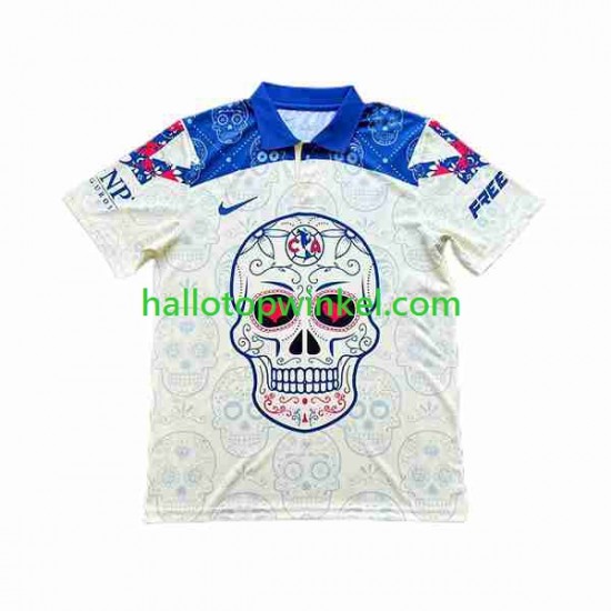 Club América Voetbalshirt Day of the Dead Heren Uit Tenue 2023-2024 Korte Mouw