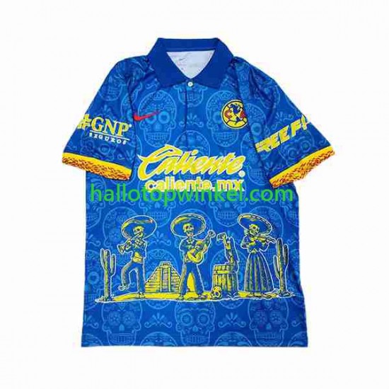 Club América Voetbalshirt Day of the Dead Heren Thuis Tenue 2023-2024 Korte Mouw