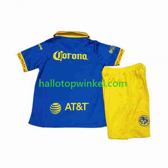 Club América Voetbalshirt Kleuters/Kids Uit Tenue 2023-2024 Korte Mouw