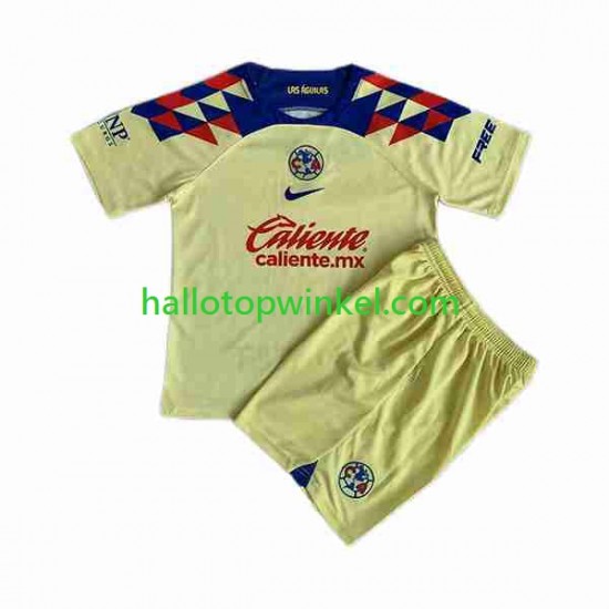 Club América Voetbalshirt Kleuters/Kids Thuis Tenue 2023-2024 Korte Mouw