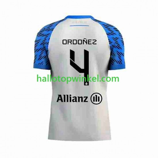 Club Brugge Voetbalshirt Joel Ordonez 4 Heren Uit Tenue 2023-2024 Korte Mouw