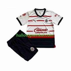 Voetbalshirt Deportivo Guadalajara Kleuters/Kids Uit Tenue 2023-2024 Korte Mouw