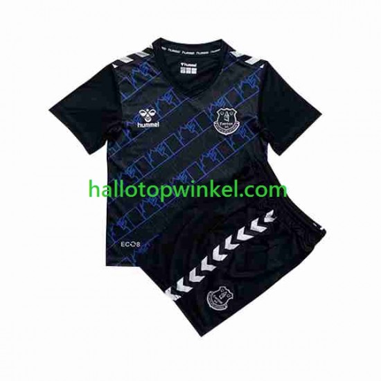 Everton Voetbalshirt FC Doelman Kleuters/Kids Uit Tenue 2023-2024 Korte Mouw