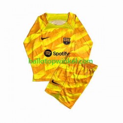 FC Barcelona Voetbalshirt Doelman Kleuters/Kids Vierde Tenue 2023-2024 Lange Mouw