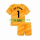 FC Barcelona Voetbalshirt Ter Stegen 1 Doelman Kleuters/Kids Vierde Tenue 2023-2024 Korte Mouw