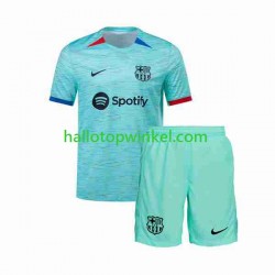 FC Barcelona Voetbalshirt Kleuters/Kids Derde Tenue 2023-2024 Korte Mouw