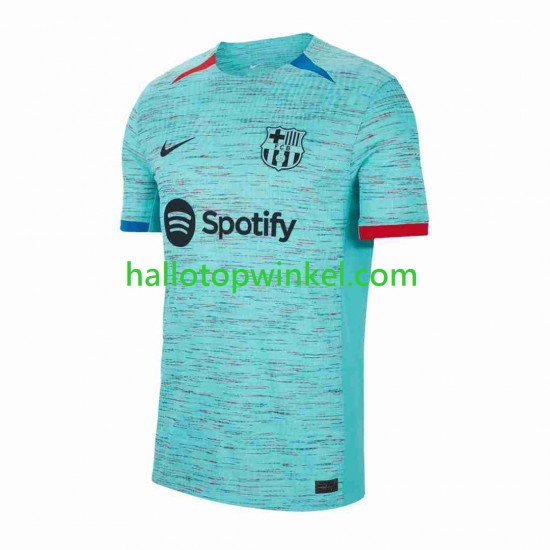 FC Barcelona Voetbalshirt Heren Derde Tenue 2023-2024 Korte Mouw