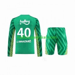 Fenerbahce Livakovic 40 Footbal Kit Doelman Thuis Tenue 2023-2024 Lange Mouw