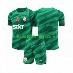 Galatasaray Voetbalshirt Doelman Kleuters/Kids Thuis Tenue 2023-2024 Korte Mouw