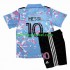 Voetbalshirt Inte Miami Lionel Messi 10 Kleuters/Kids Derde Tenue 2023-2024 Korte Mouw