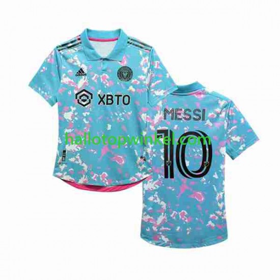 Voetbalshirt Inte Miami Lionel Messi 10 Heren Derde Tenue 2023-2024 Korte Mouw