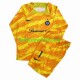 Inter Milan Voetbalshirt Sommer 1 Doelman Kleuters/Kids Thuis Tenue 2023-2024 Lange Mouw