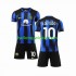 Inter Milan Voetbalshirt Lautaro Martinez 10 Kleuters/Kids Thuis Tenue 2023-2024 Korte Mouw